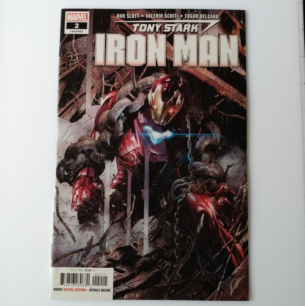 Marvel Comics Tony Stark Iron Man 2 2018